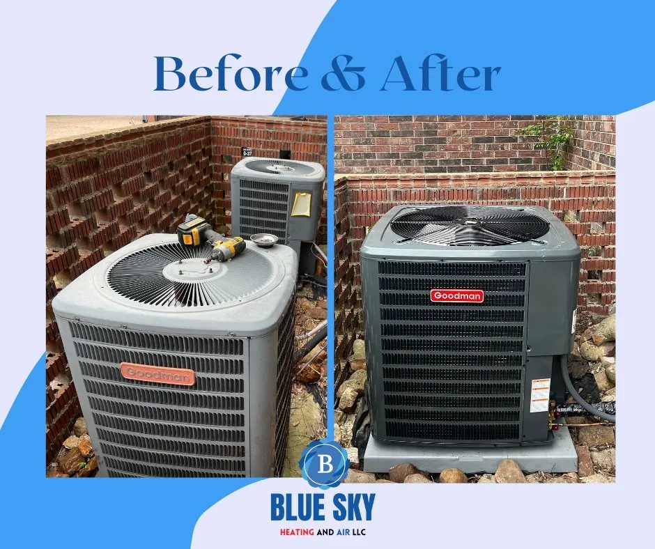 Slide of Blue Sky Heating and Air