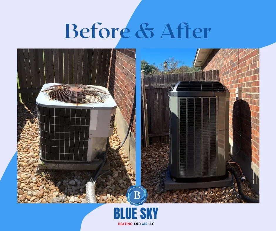 Slide of Blue Sky Heating and Air