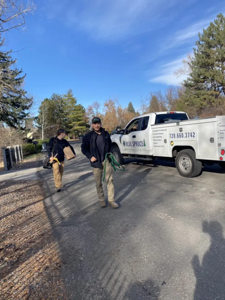 Slide of Blue Spruce Heating & Cooling