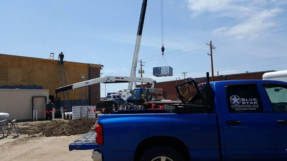 Slide of Blue Star Contracting