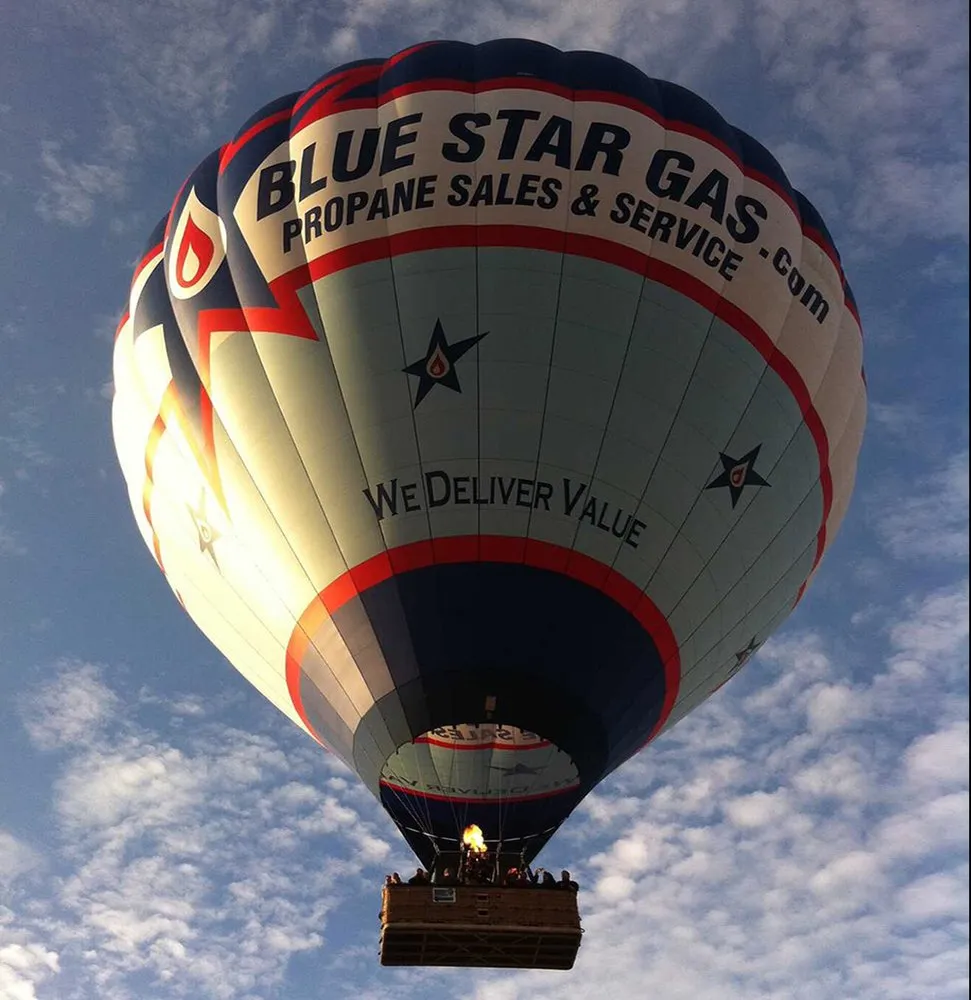 Slide of Blue Star Gas - Garberville Co