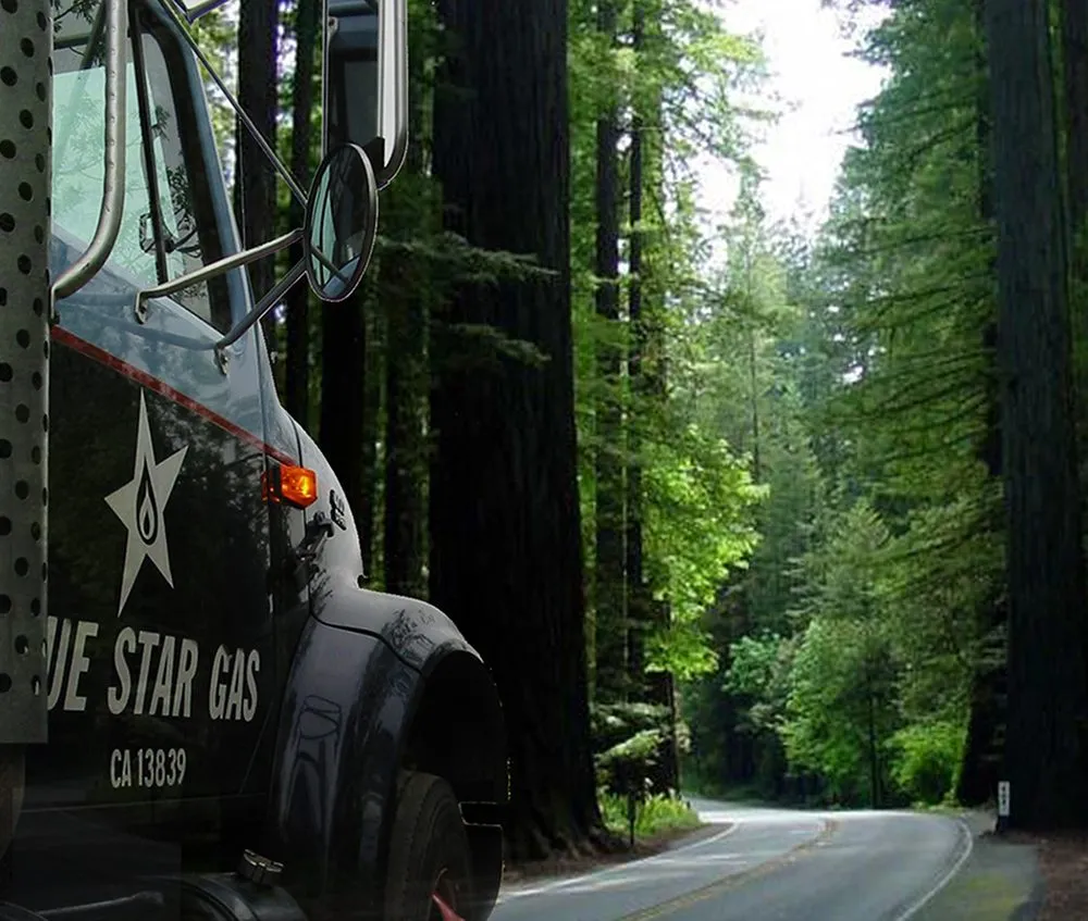 Slide of Blue Star Gas - McMinnville Co