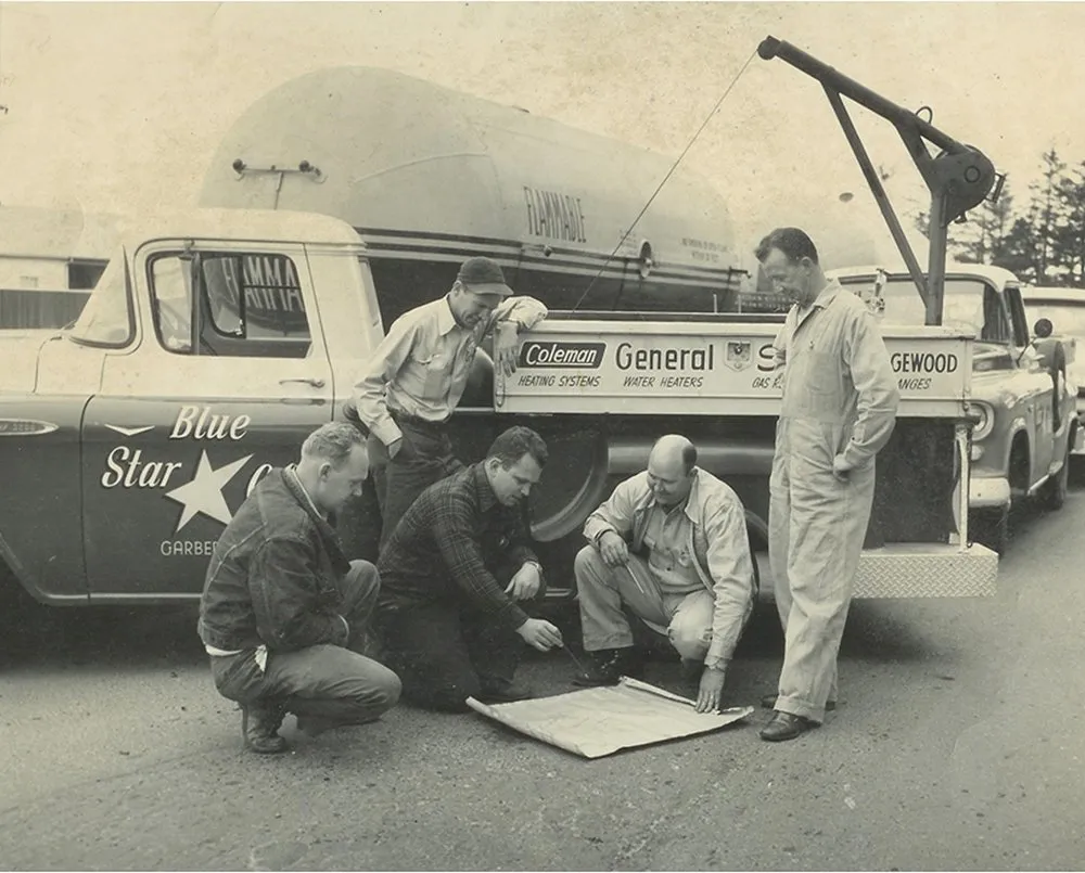 Slide of Blue Star Gas - Medford Co