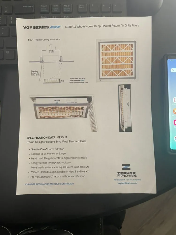 Slide of Blue Star HVAC