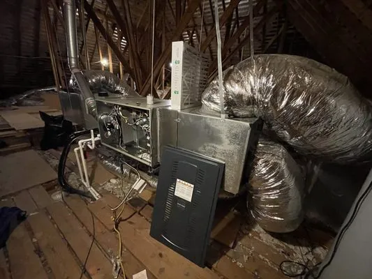 Blue Texas Heating & Air Conditioning Logo