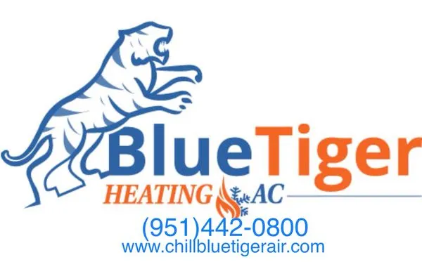 Blue Tiger Heating & AC Logo