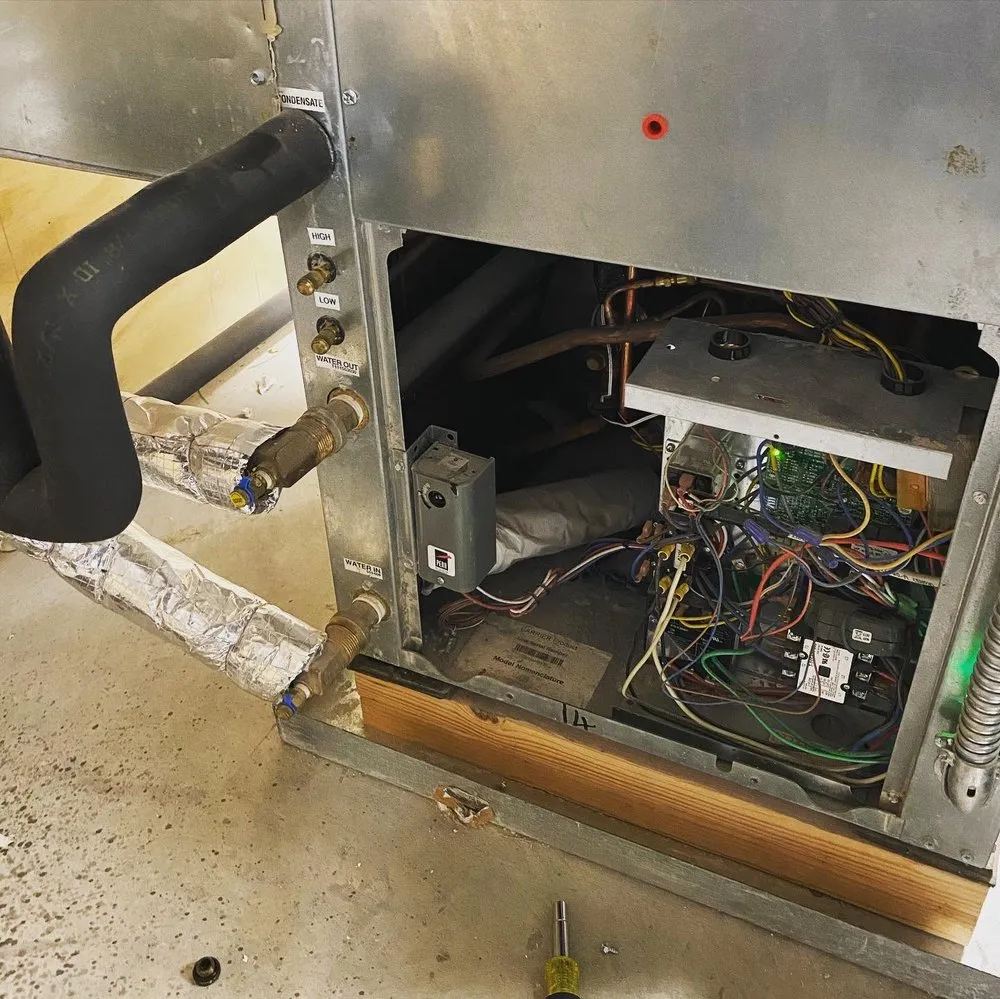 Slide of Blue Wave Heating and Air