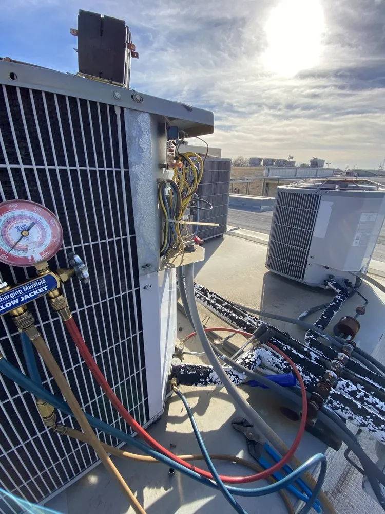 Slide of Blue Wave Heating and Air