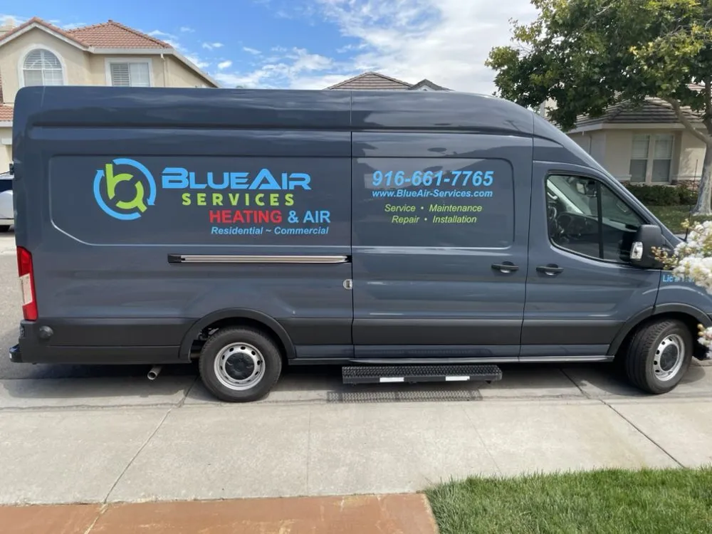 Slide of BlueAir Services