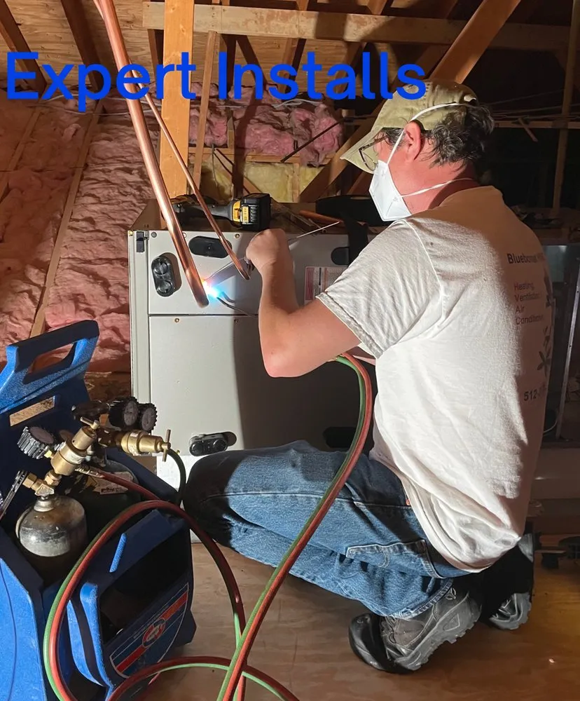 Slide of Bluebonnet HVAC