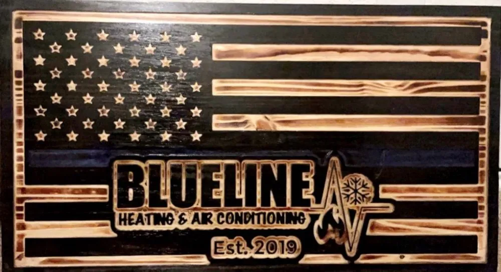 Slide of Blueline Heating & Air Conditioning
