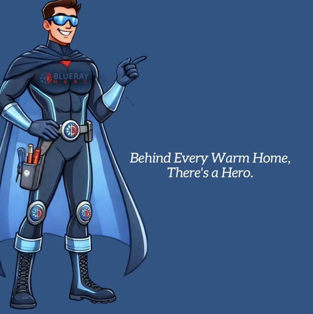 Slide of Blueray Heating & Cooling