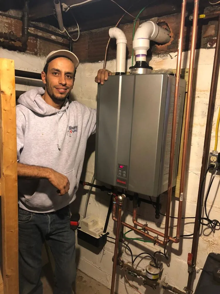 Slide of Blueray Heating & Cooling