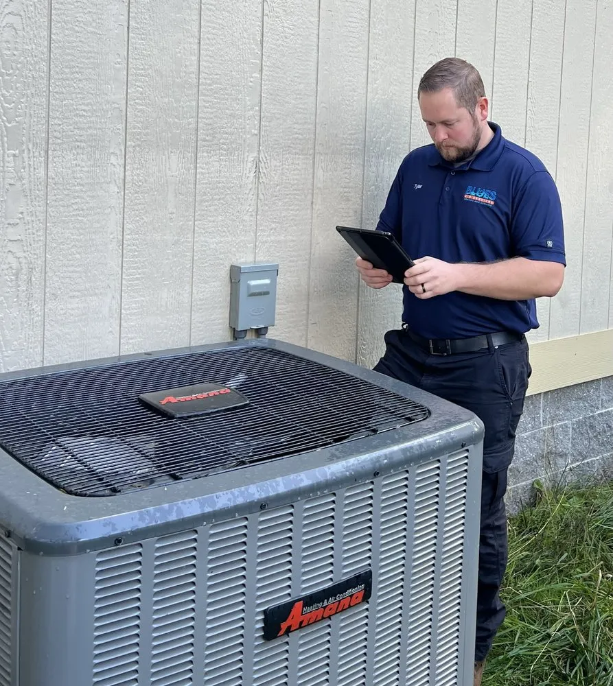 Slide of Blues Heating and Air