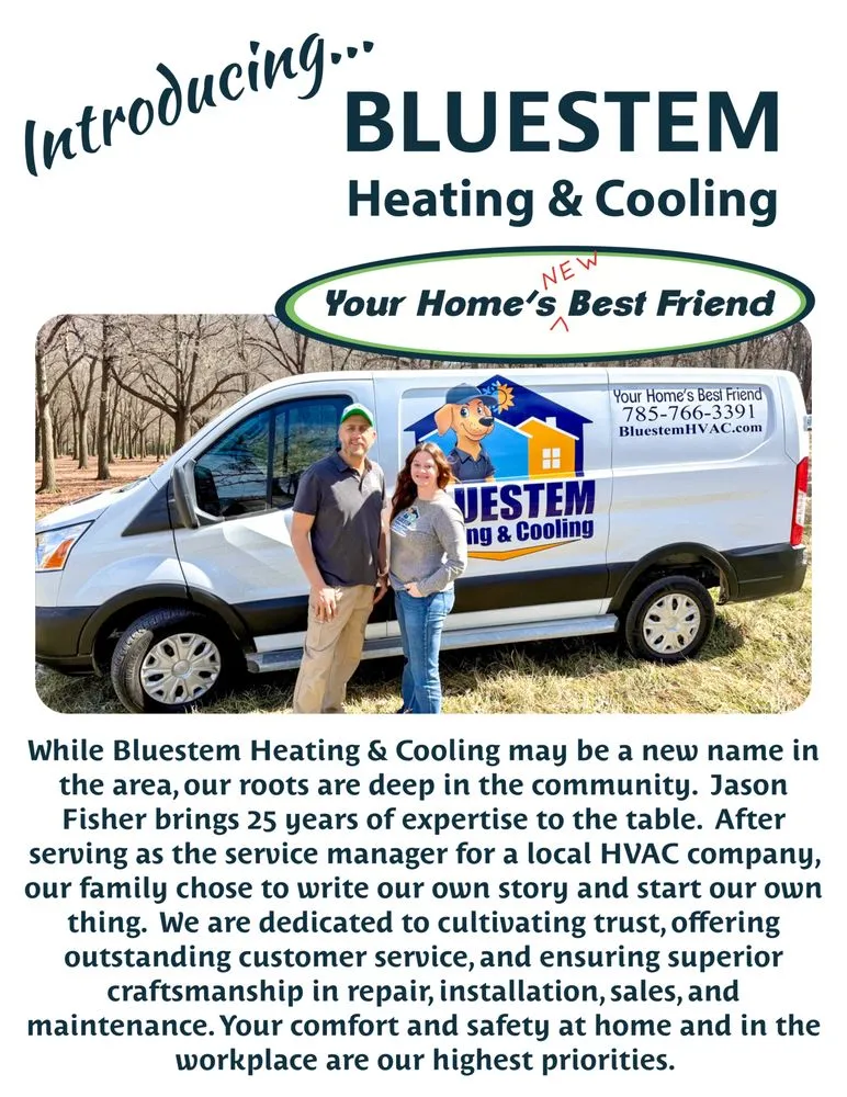 Slide of Bluestem Heating & Cooling