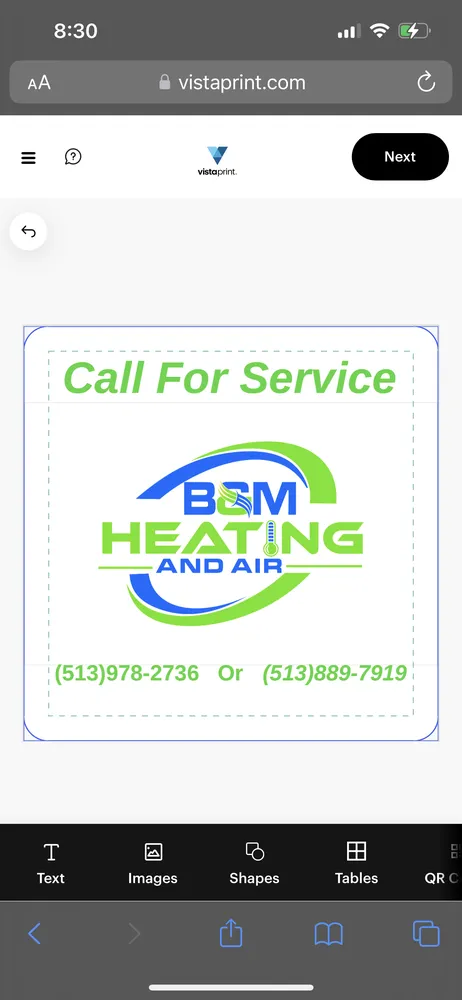 Slide of B&M Heating And Air