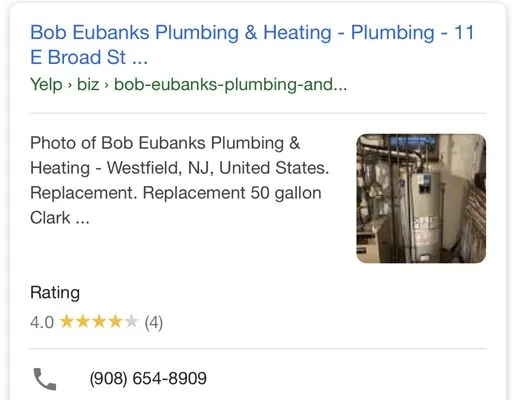 Bob Eubanks Plumbing & Heating
