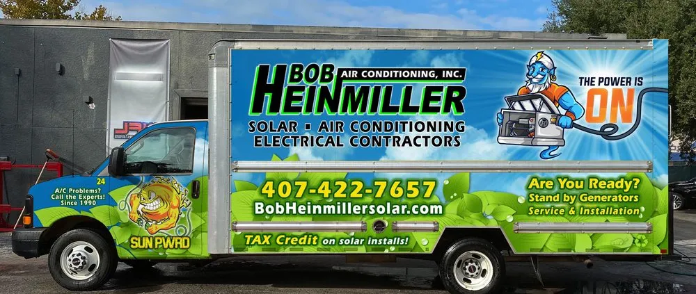 Slide of Bob Heinmiller Air Conditioning