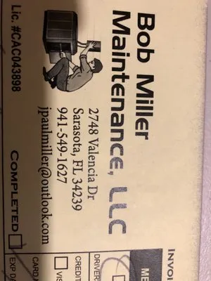 Bob Miller Maintenance Logo