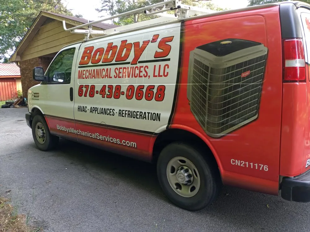 Slide of Bobby's Mechanical Services