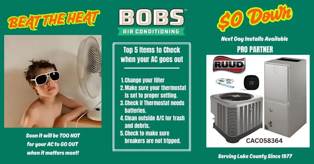 Slide of Bob's Air Conditioning and Refrigeration