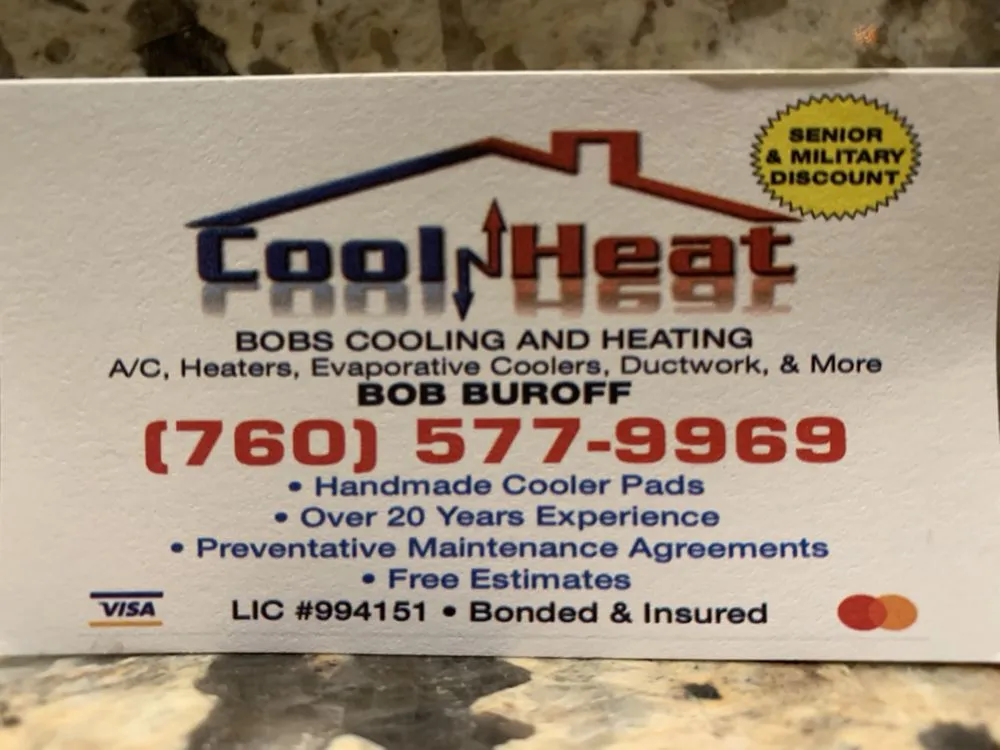 Slide of Bobs Cooling and Heating
