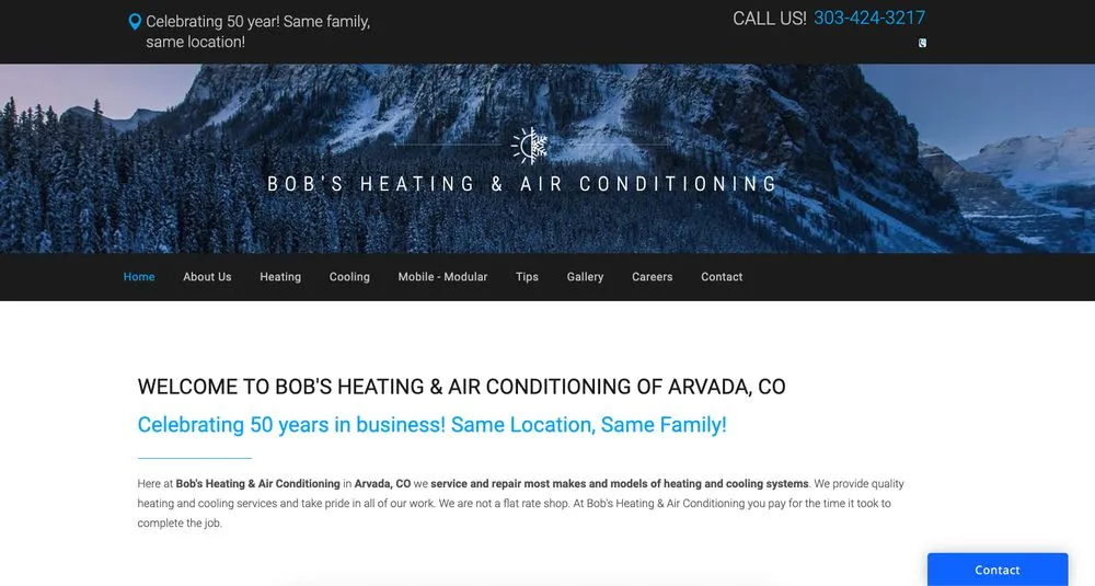 Slide of Bob's Heating & Air Conditioning