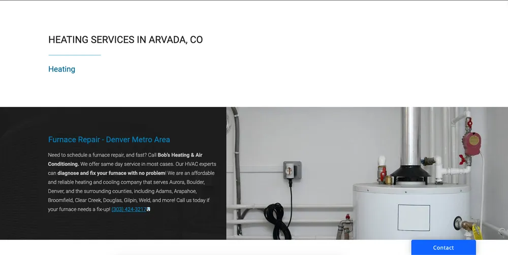 Slide of Bob's Heating & Air Conditioning