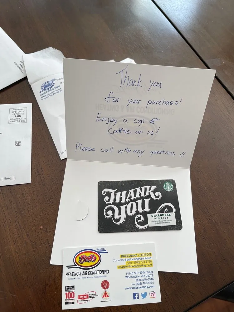 Slide of Bob's Heating & Air Conditioning