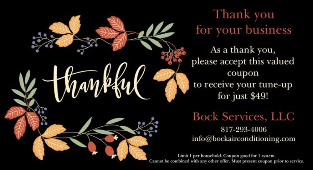 Slide of Bock Services