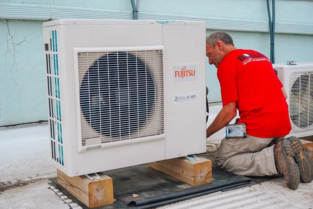 Slide of Boelcke Heating