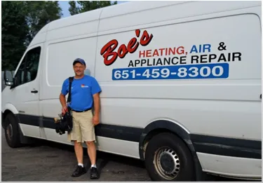 Slide of Boe's Heating Air & Appliance Repair