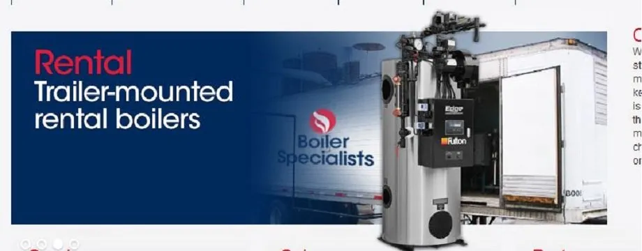 Slide of Boiler Specialists