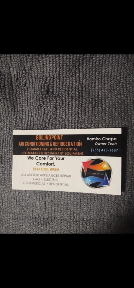 Slide of Boiling Point Air Conditioning