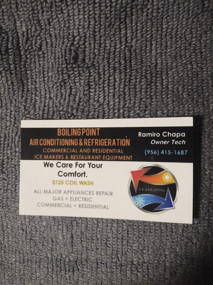 Slide of Boiling Point Air Conditioning