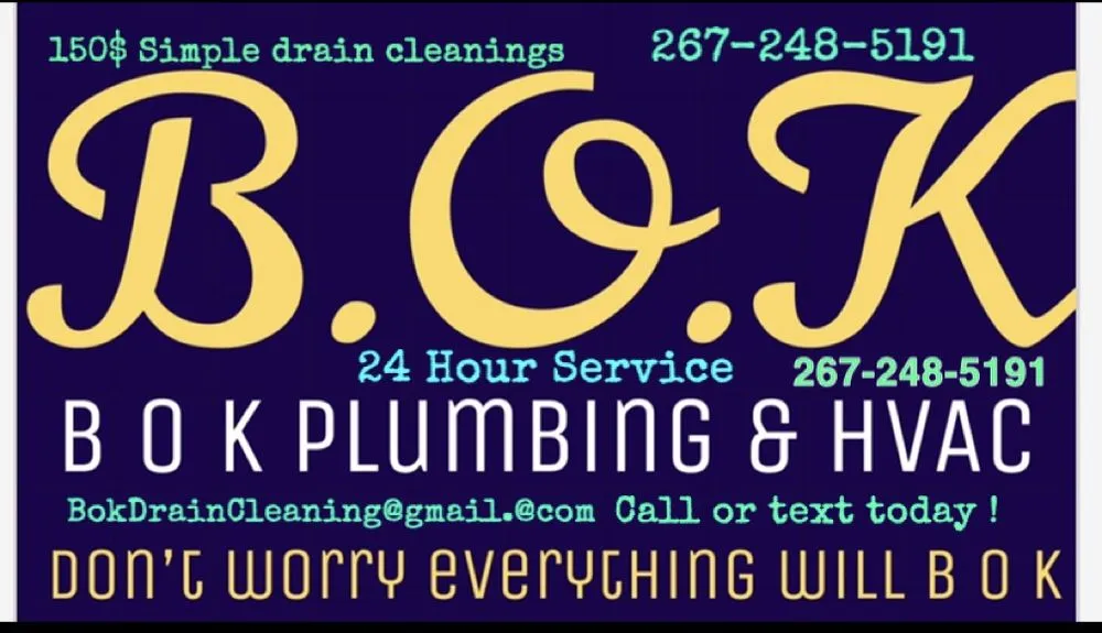 Slide of BOK Drain Cleaning