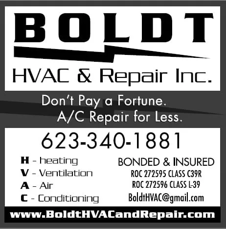 Slide of Boldt HVAC & Repair