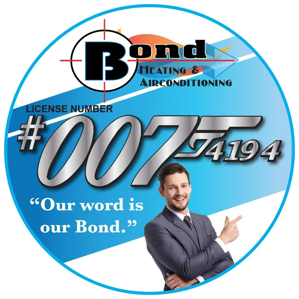 Slide of Bond heating and air conditioning