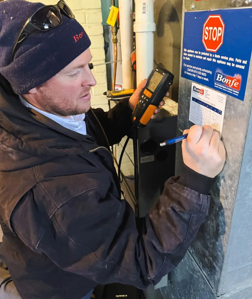 Slide of Bonfe Plumbing, Heating & Air Service