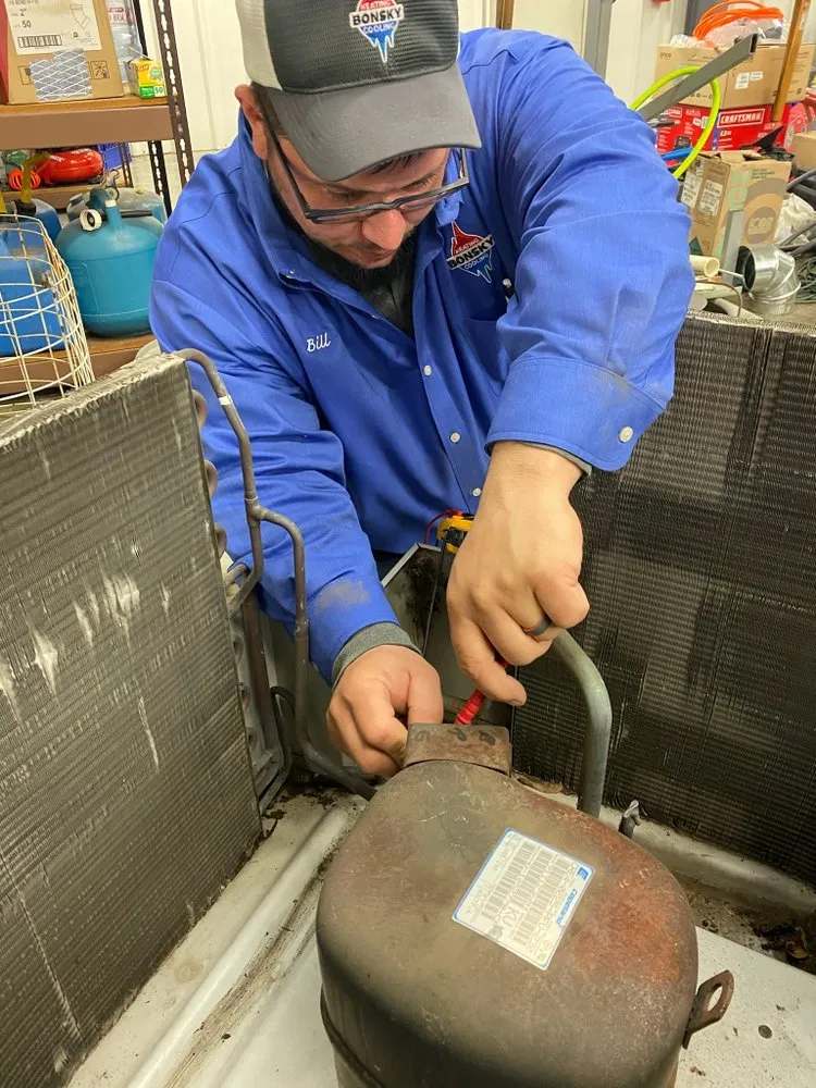 Slide of Bonsky Heating and Cooling