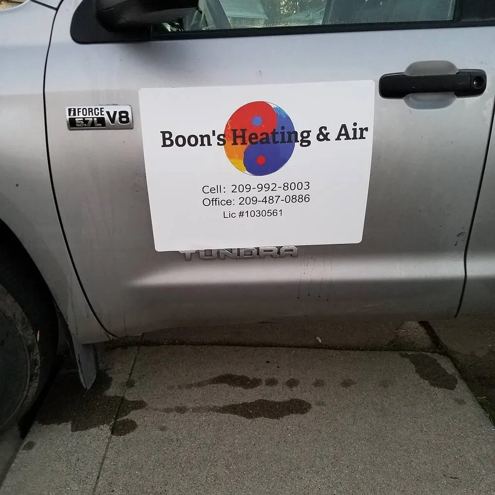 Slide of Boon's Heating & Air