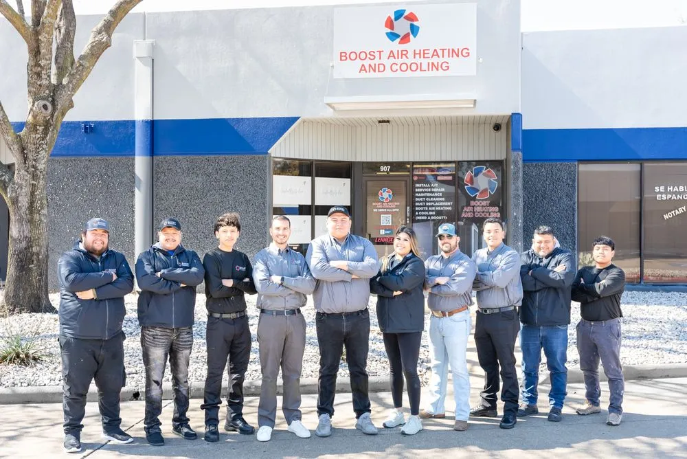 Slide of Boost Heating & Air