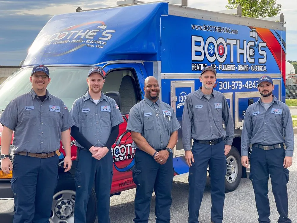 Slide of Boothe’s Heating, Air, Plumbing, Drains & Electrical