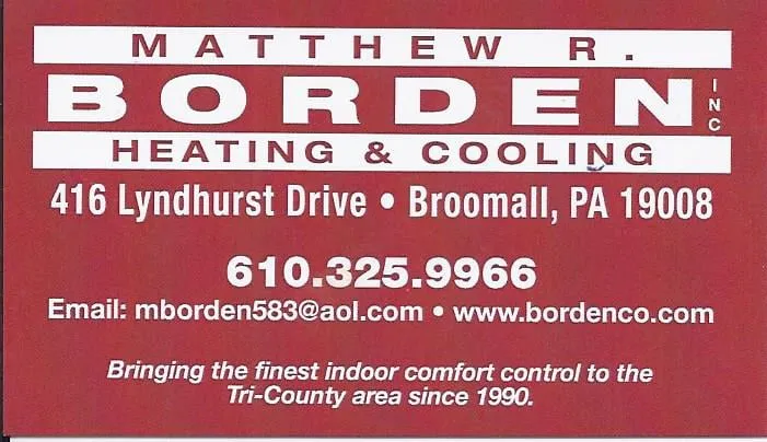 Slide of Borden Heating & Cooling