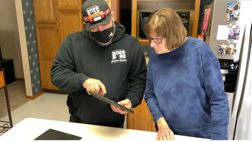 Slide of BOSS Services