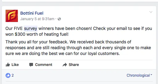 Slide of Bottini Fuel