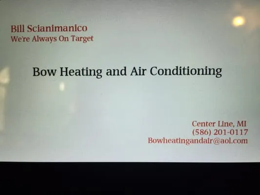 Bow Heating and Air Conditioning