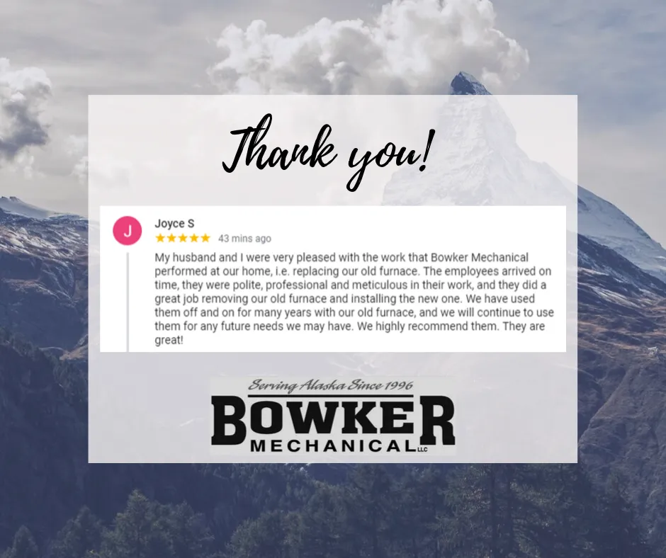 Slide of Bowker Mechanical HVAC