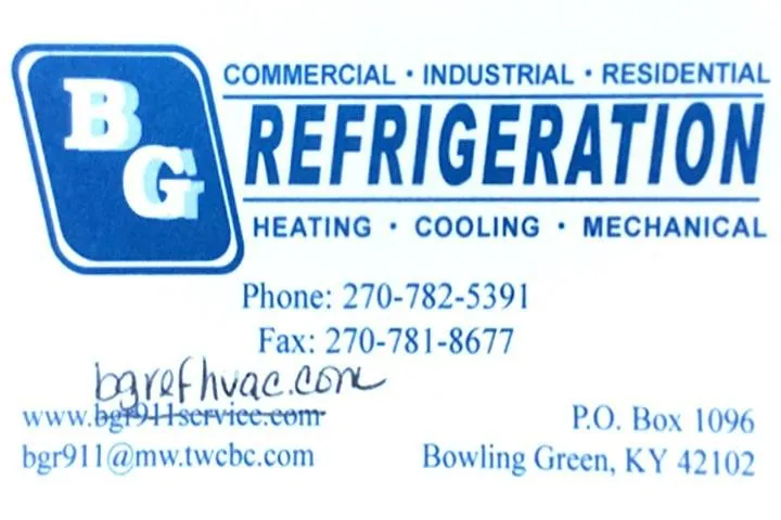 Slide of Bowling Green Refrigeration