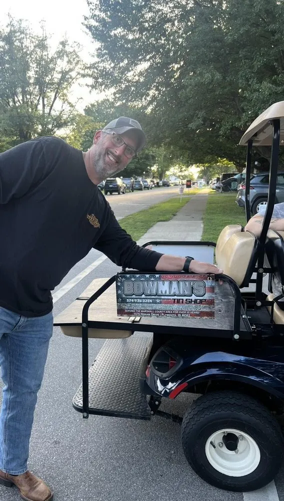 Slide of Bowman's Tin Shop